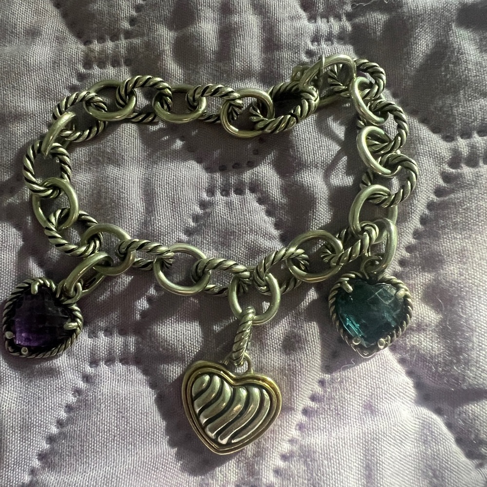 David Yurman Charm Braclet